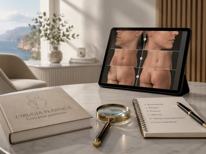 Cómo evaluar fotos antes y después cirugía plástica Mallorca · Dr. García Ceballos