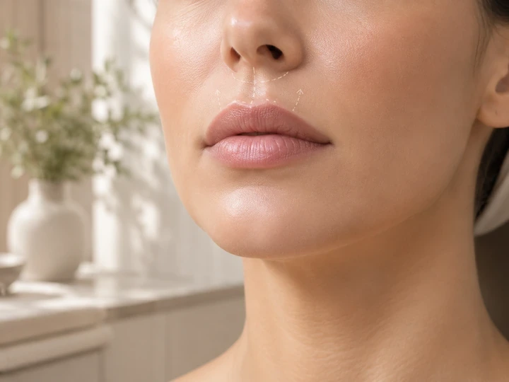 Lip lift en Mallorca · rejuvenecimiento del labio superior · Dr. García Ceballos