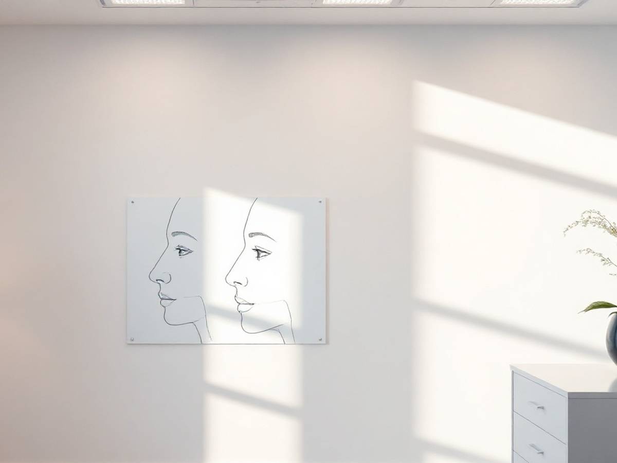 Proyección nasal en rinoplastia: guía completa en Mallorca 3 Entorno clínico premium de cirugía plástica y medicina estética en Mallorca, composición panorámica sin texto ni logotipos