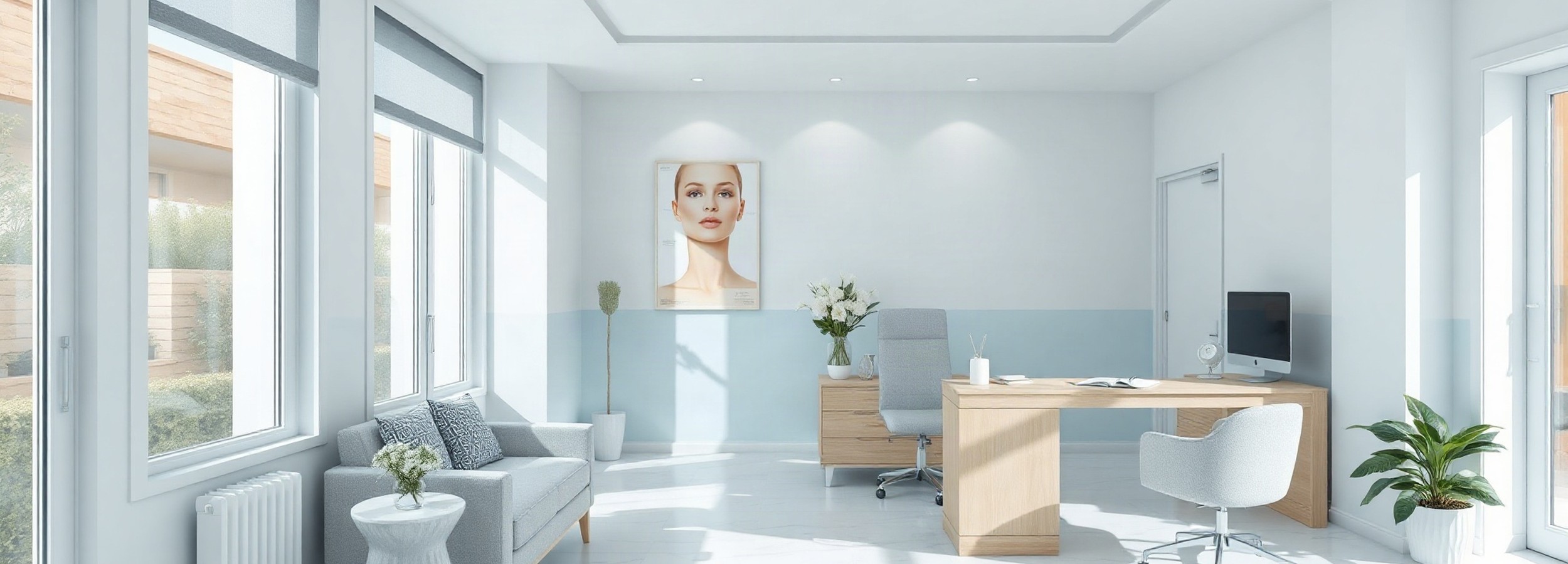 Consulta clínica premium en Mallorca Medical Group para valoración del código de barras labial