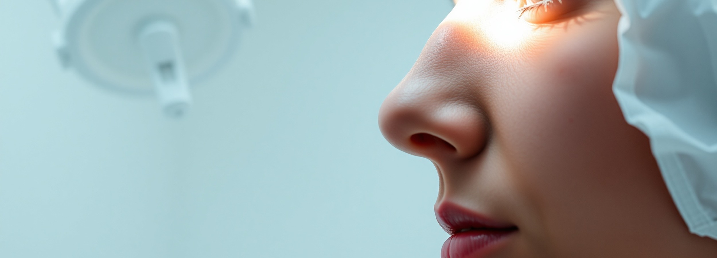 Wide Nose: Causes, Medical Evaluation, and Rhinoplasty Options in Mallorca 1 Fotografía médica editorial relacionada con valoración de rinoplastia para nariz ancha en clínica de cirugía plástica en Mallorca