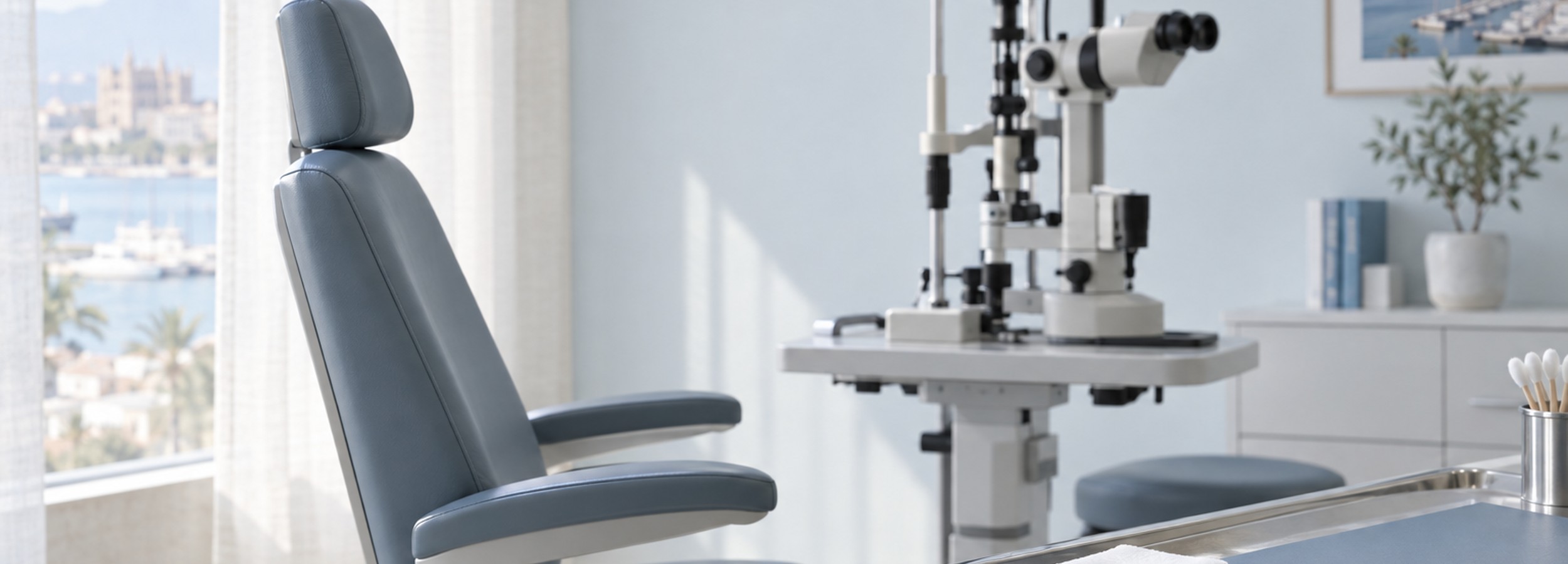 Bolsas en los ojos: cuándo no operan y qué sí puede corregir la blefaroplastia 2 Consulta de cirugia de parpados: valoracion de bolsas en los ojos antes de indicar una blefaroplastia.