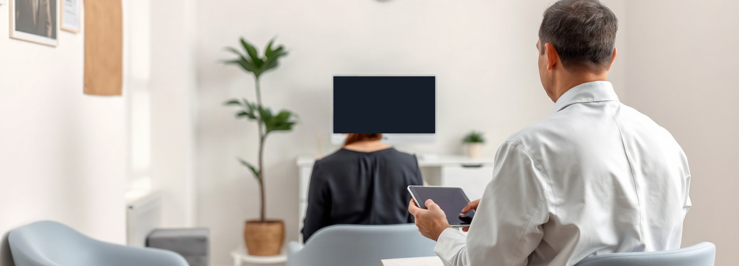 Implantes nanotexturizados en Mallorca: guía completa e informativa 8 Consulta médica en una clínica de cirugía plástica, relacionada con la valoración de implantes mamarios nanotexturizados
